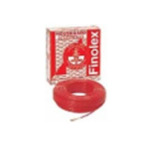 FINOLEX WIRE 180MTR 4MM (RED)