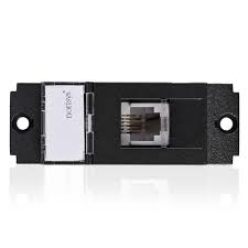 NORISYS TELEPHONE SOCKET RJ 11DL SHAPE 1M QUARTZ GRAY CS